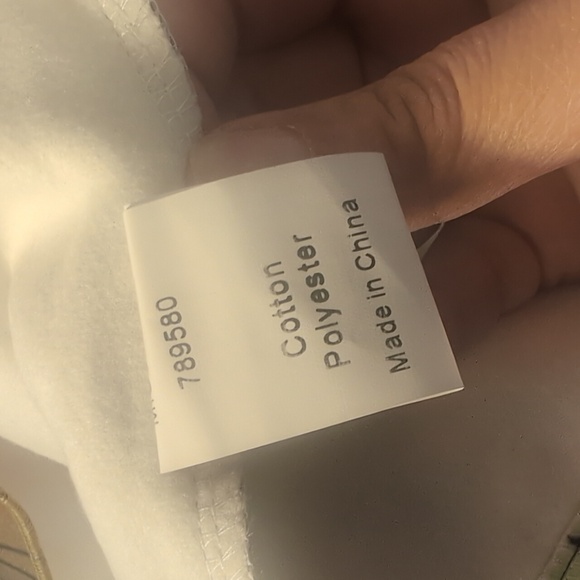 Floral Embroidery look alike print Black Jacket Misslook Size Large - Picture 5 of 10